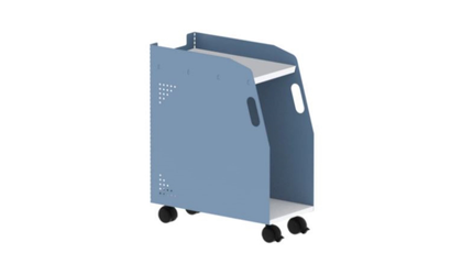 [Porta CPU Baixo de Aço com Rodinhas Pandin]
